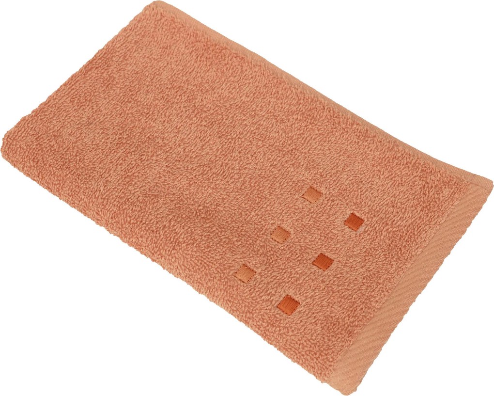 XXXLutz UTERÁK PRE HOSTÍ, 30/50 cm, tmavooranžová Esposa - Kúpeľňový textil - 004893002833
