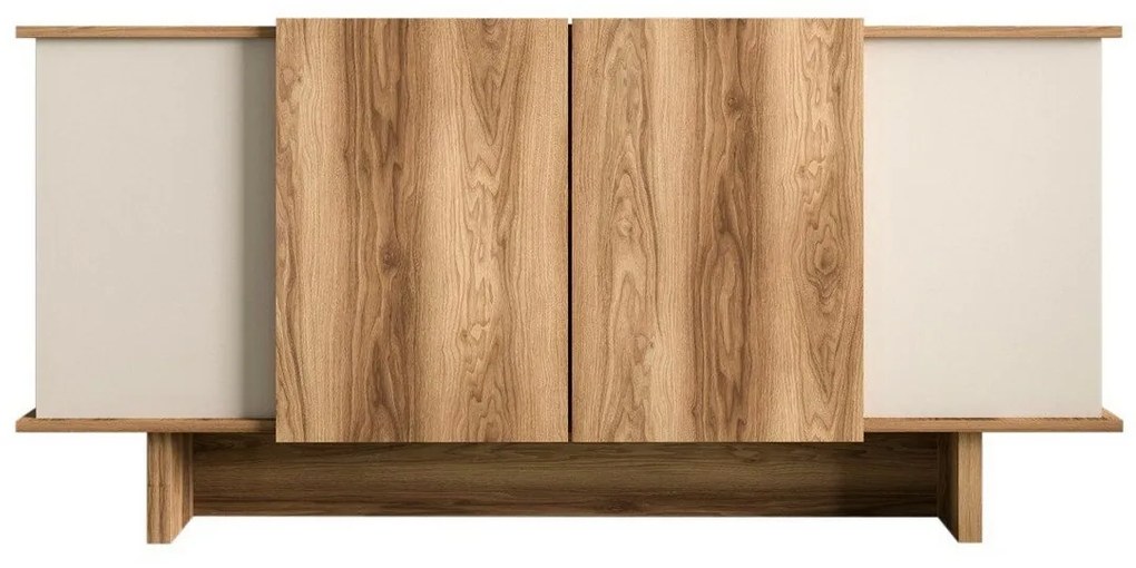 Skrinka Diana Sand and Walnut