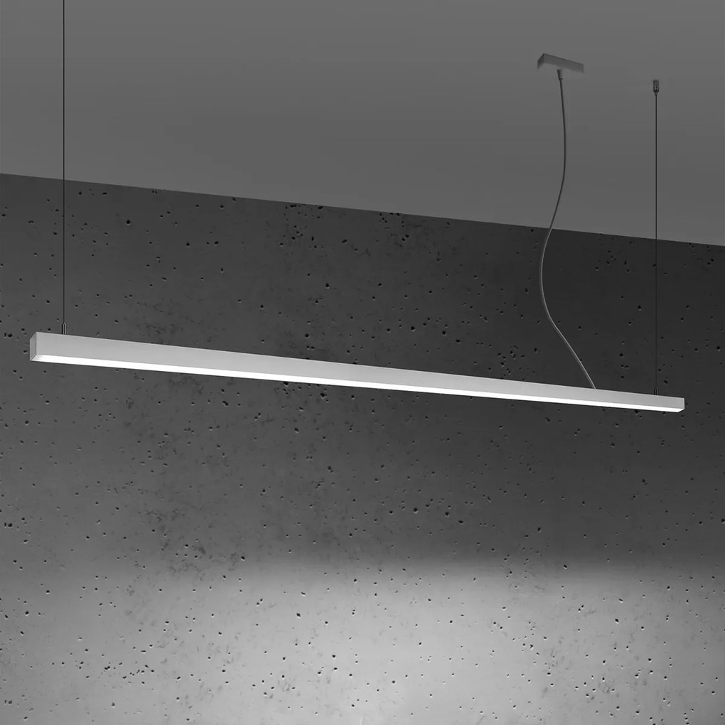 Závesné LED svietidlo Pinne 200, 1x LED 50w, 4000k, w