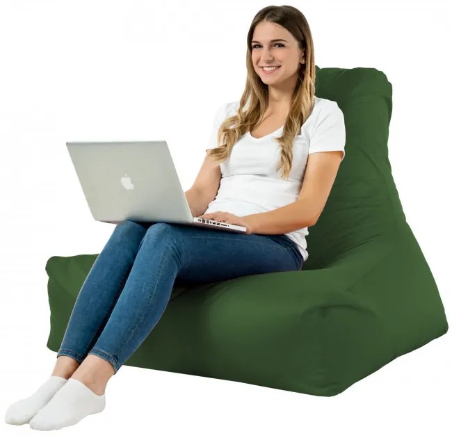 Kreslo Bali nylon tmavozelené