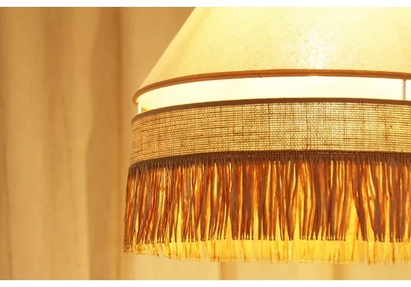 Brilagi -Luster na lanku WINNETOU AVIGNION 1xE27/15W/230V pr. 35 cm hnedá/krémová