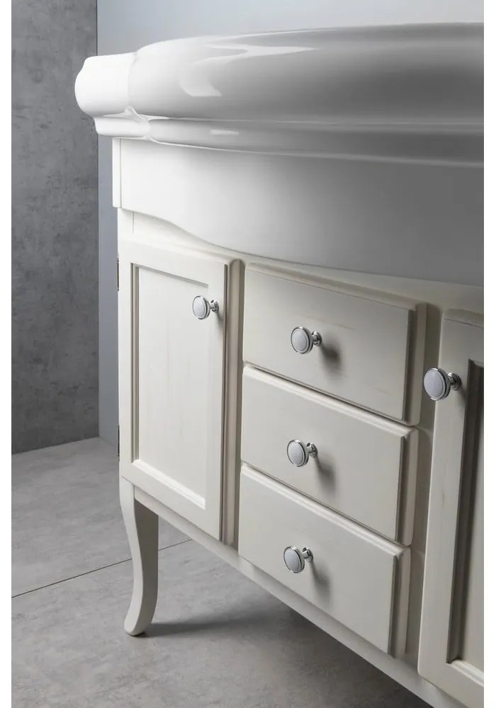 Biele keramické umývadlo 100x54,5 cm Retro – Sapho
