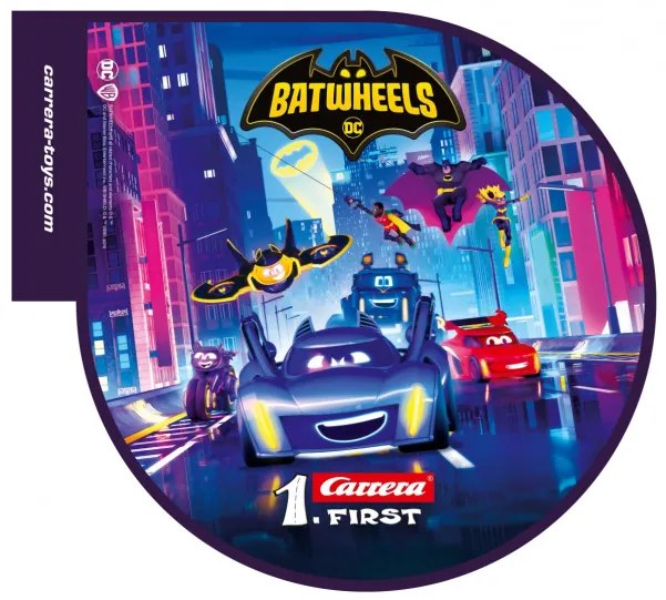 Pretekárska dráha Carrera First 20063047 Batwheels 2,4 m