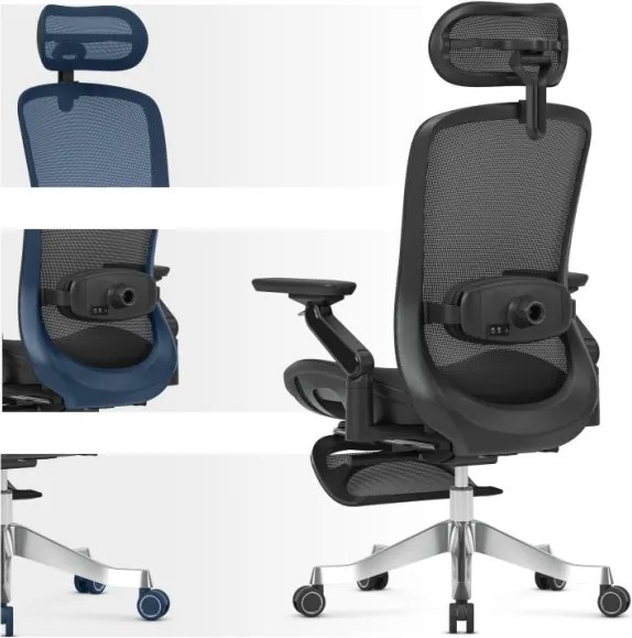Kancelárska stolička LeadPro 8.7 Black