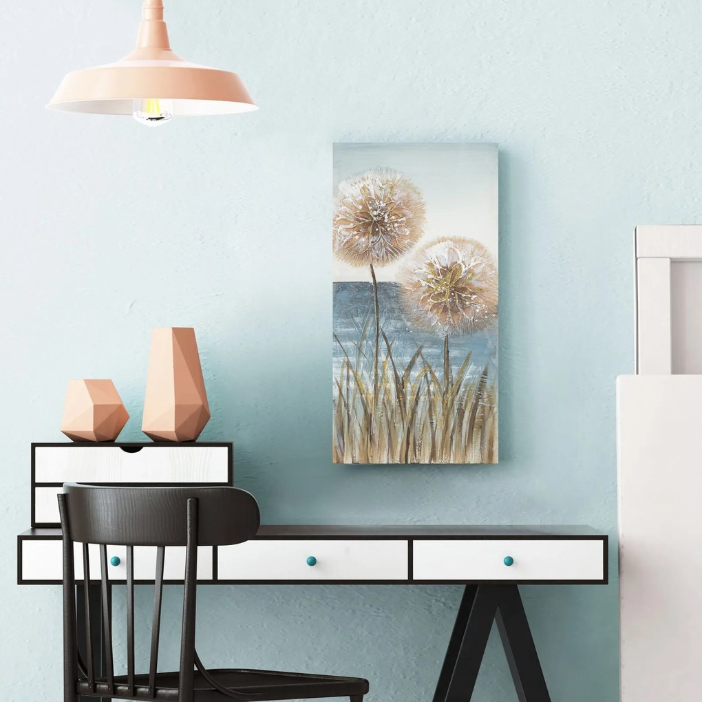 RUČNE MAĽOVANÝ OBRAZ 529A 30X60 CM