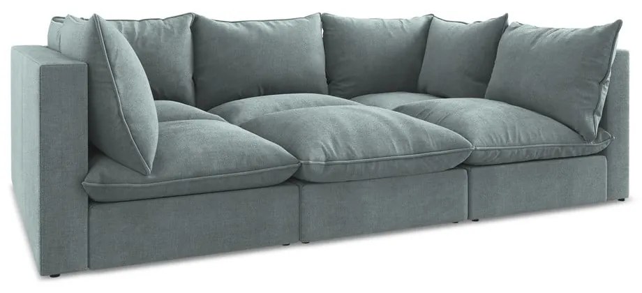 Modrá pohovka 255 cm Manao – Makamii