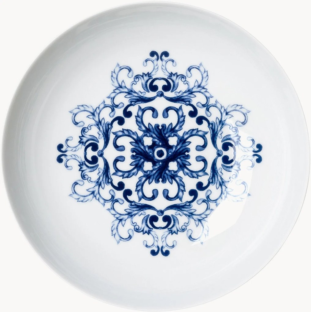 Porcelánové hlboké taniere True Blue, 6 ks