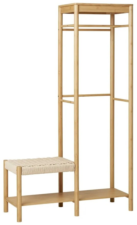 Bambusová predsieňová zostava v prírodnej farbe Ember – House Nordic