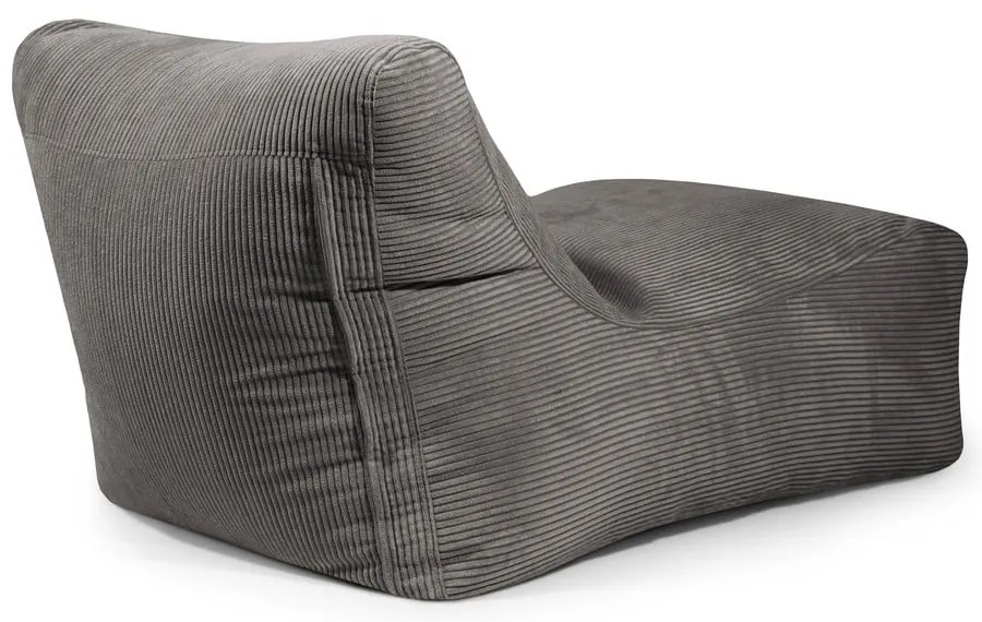 Menčestrový sedací vak v horčicovej farbe Lounge 100 – SLOWDOWN