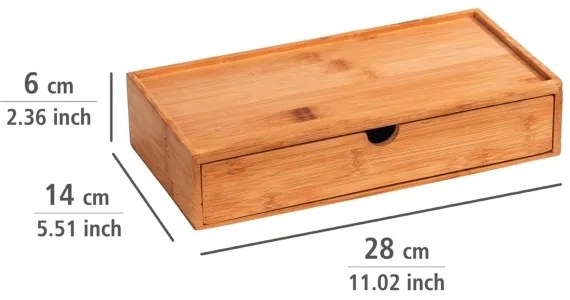 WENKO 23921100 - Box TERRA 28x14 cm hnedý