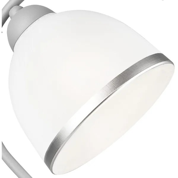 Stolná lampa RETRO II 1xE27/60W/230V strieborná