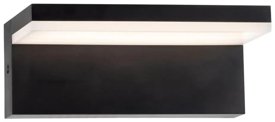 Polux LED Vonkajšie nástenné svietidlo TESA LED/10W/230V IP54 čierna 324047