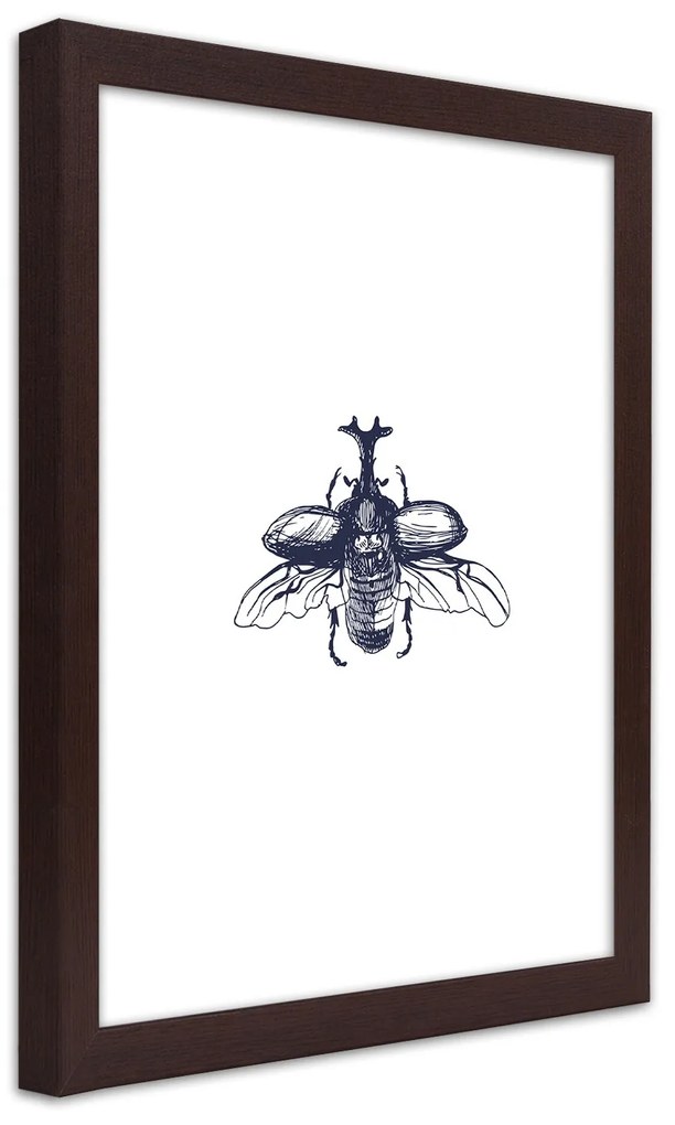 Gario Plagát Lietajúci chrobák Farba rámu: Bez rámu, Rozmery: 70 x 100 cm