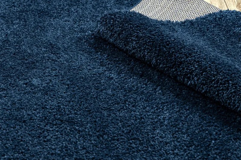 Dywany Łuszczów, Kusový koberec Berber 9000 navy, 160x220, modrá, obývacia izba