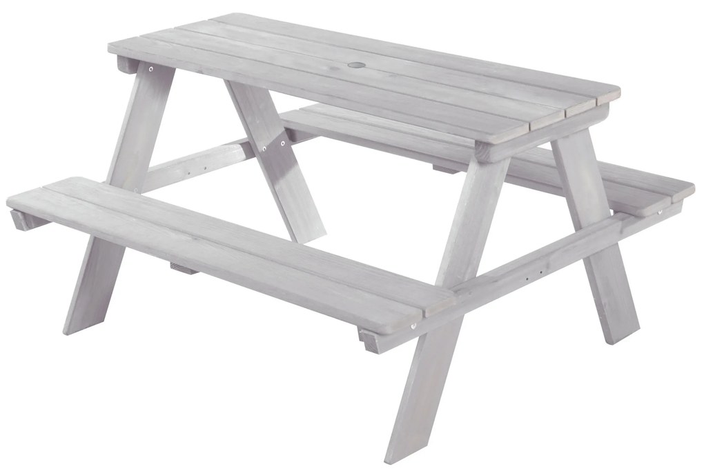 roba Vonkajšia detská sedacia súprava (bez vaničiek na hranie, sivá)  (100397128)