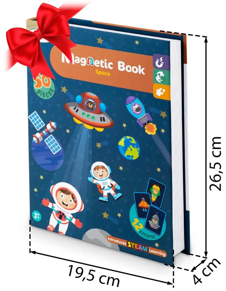 Ricokids Magnetická kniha Cosmos RK-770