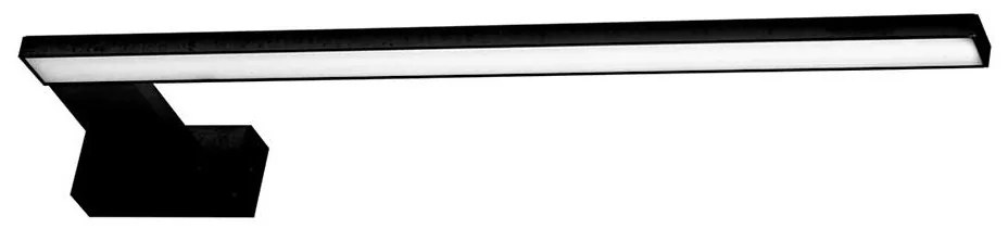Milagro LED kúpeľňové nástenné svietidlo SHINE LED/11W/230V 45 cm IP44 čierne ML4381