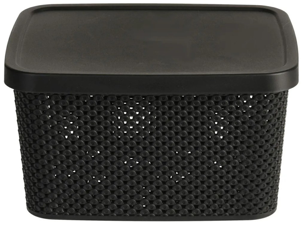 Úložný kôš Black1, 27,5x15x22 cm
