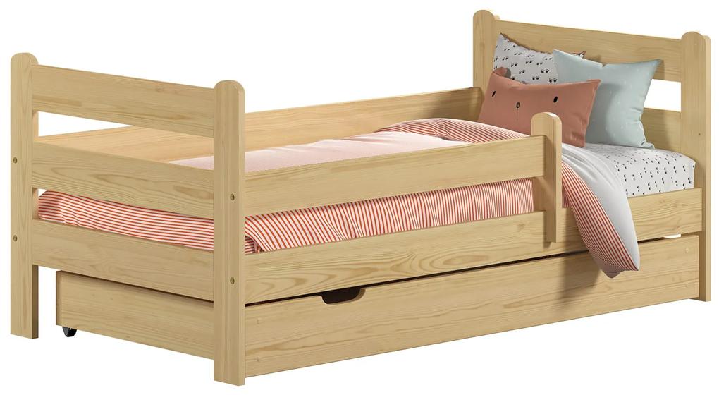 Detská posteľ KACPER 80x160cm masív borovica
