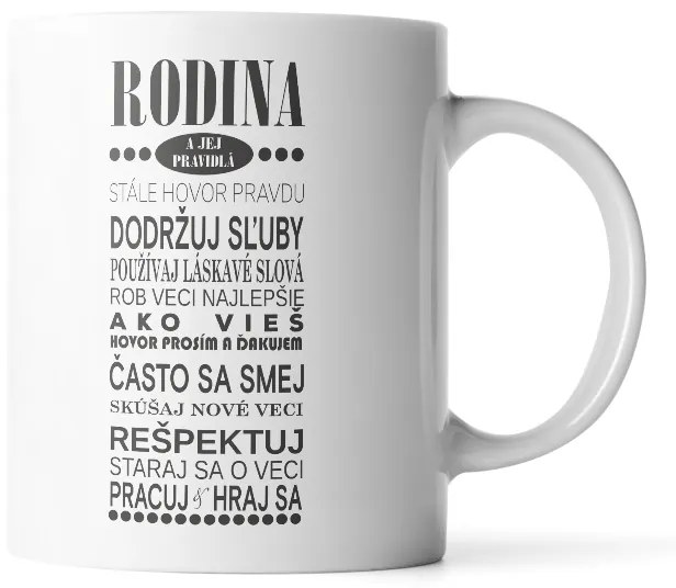Sablio Hrnek Rodina 3 - 200 ml - espresso