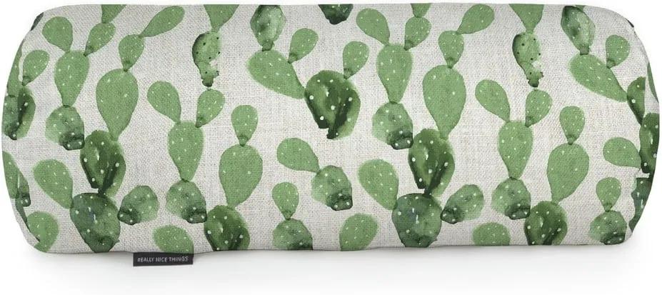Vankúš z mikrovlákna Surdic Tubo Cactus, 50 × 20 cm