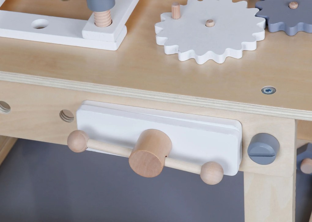 Drevená dielňa pre deti s náradím, ECOTOYS