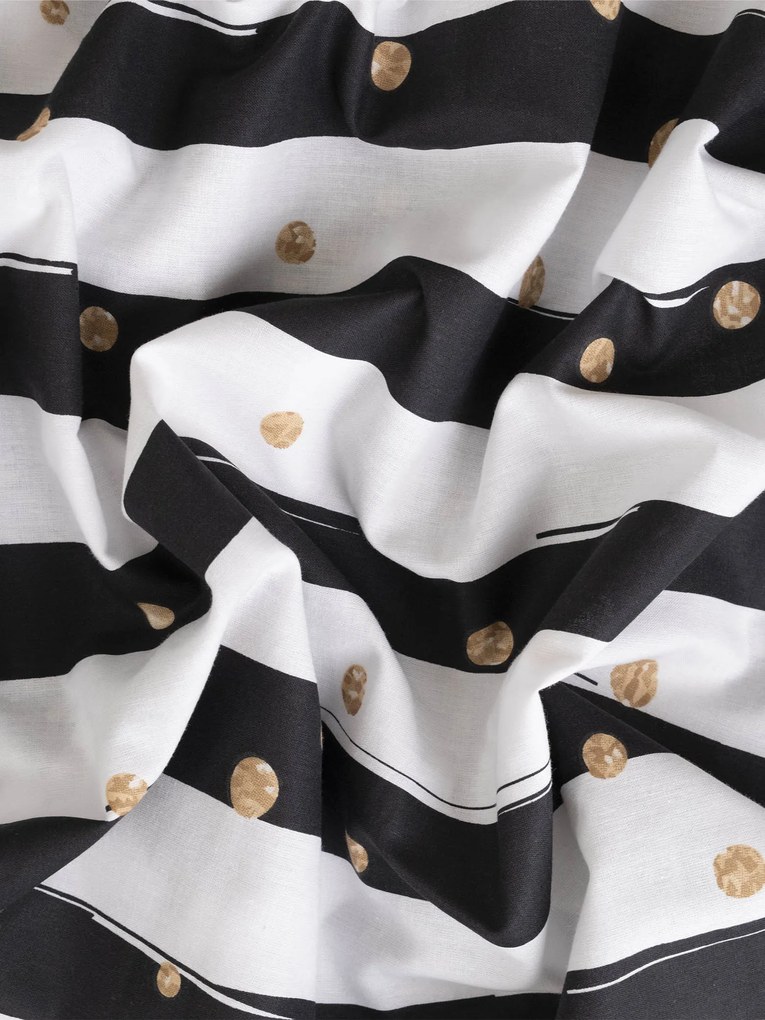 Vianočné bavlnené obliečky Renforcé – Zlaté Vianoce