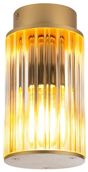 Argon 8774 - Vonkajšie stropné svietidlo NORFOLK 1xE27/15W/230V IP44 zlatá
