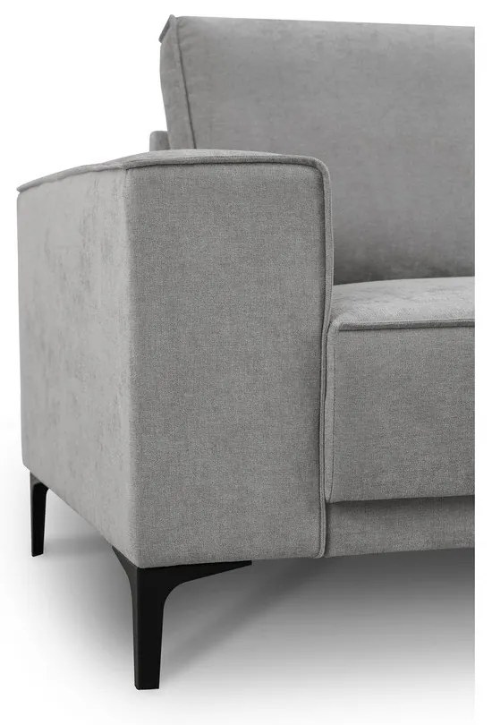 Sivá rohová pohovka (pravý roh/do L) Copenhagen – Scandic