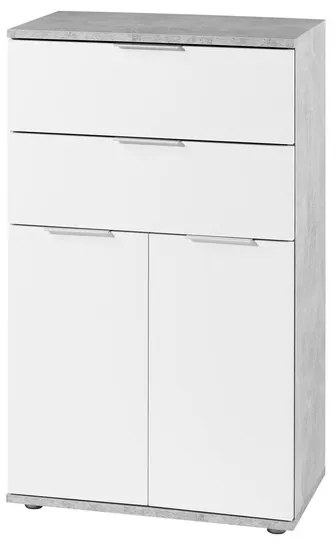 LIVARNO home Komoda s 2 dvierkami a 2 zásuvkami (100364549)