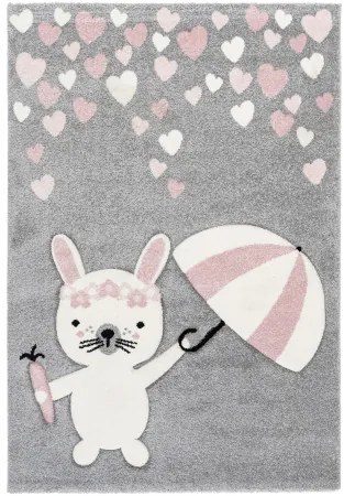 Koberce Breno Kusový koberec AMIGO 327/pink, ružová, viacfarebná,120 x 170 cm