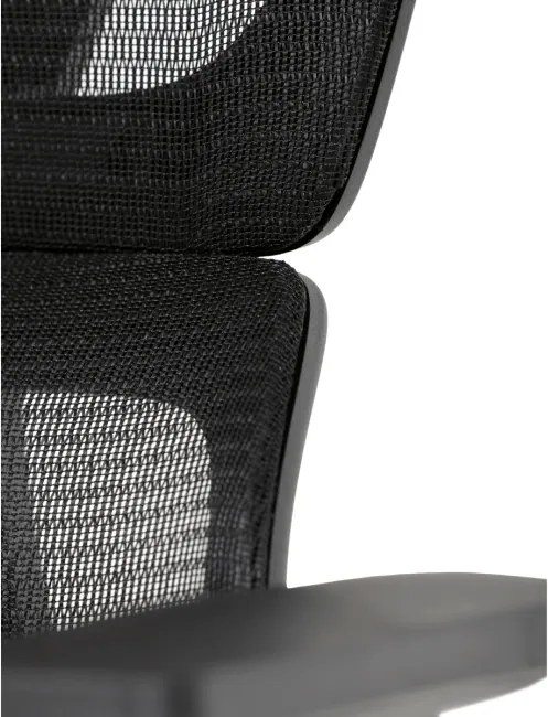 Kancelárska stolička čierna KA-K2080 BK
