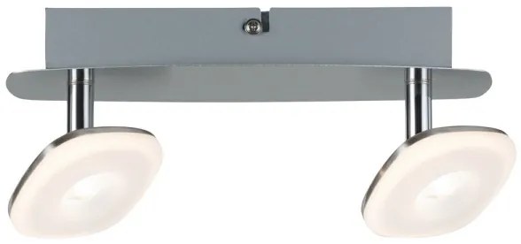 Paulmann 66651 - LED Bodové svietidlo SQUARELENSE 2xLED/3,2W/230V