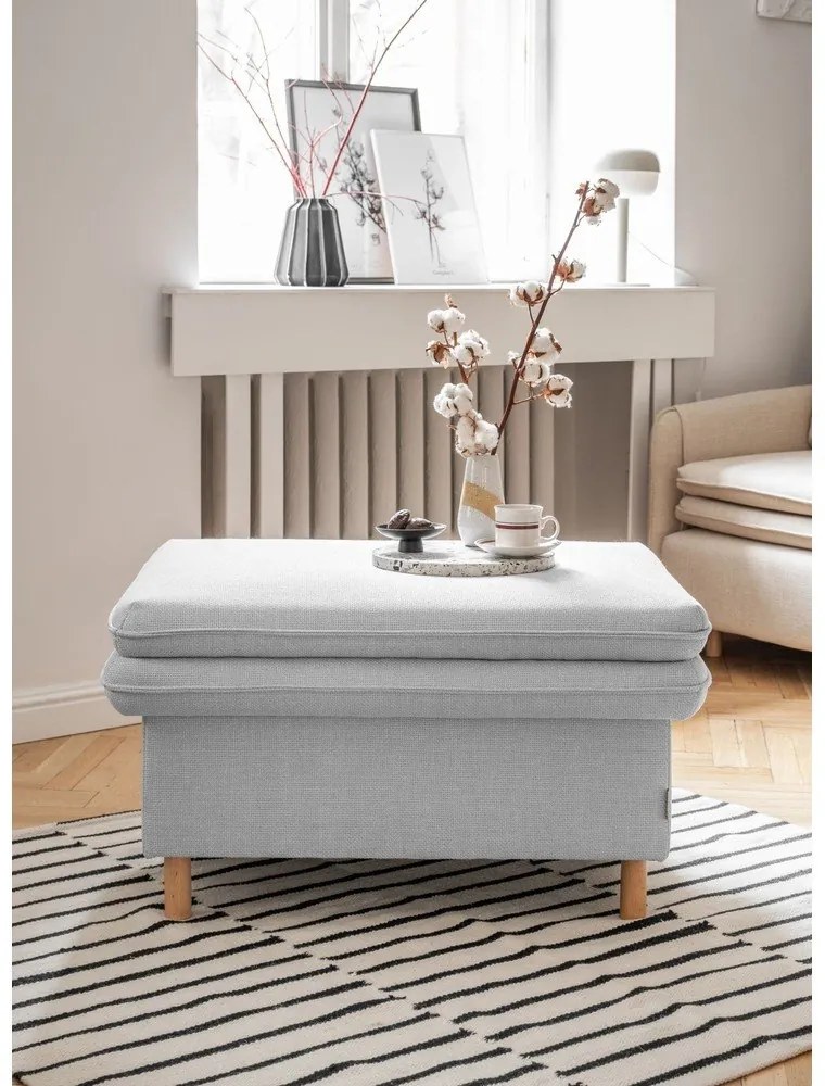 Svetlosivá podnožka Simon – Miuform