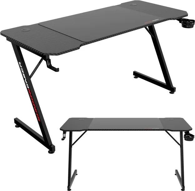 Herný stôl SHADOW GAMER 1.0 s podložkou pod myš