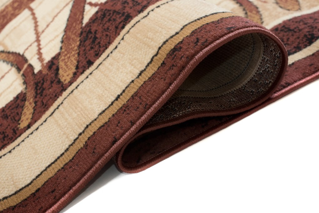 TA Koberec 5118D HNEDÝ ATLAS PP Rozmer: 100x150 cm