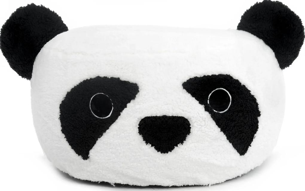 Bestent Nafukovacia plyšová taburetka Panda