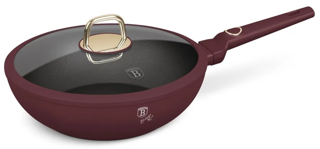 BerlingerHaus Wok s pokrievkou Leonardo 28 cm