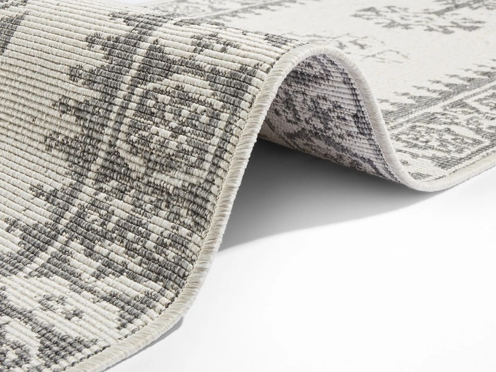 NORTHRUGS - Hanse Home koberce Behúň Twin Supreme 104124 Grey / Cream - 80x250 cm