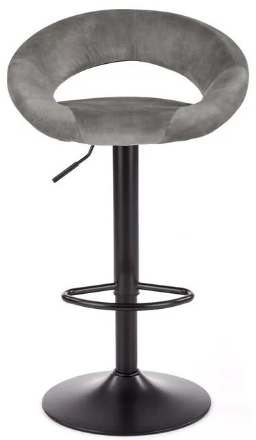 Halmar Výškovo nastaviteľná barová stolička H102 - tmavě zelená
