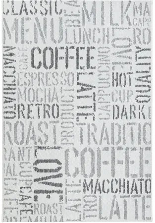 Koberce Breno Kusový koberec ADRIA 37/SGS, sivá, viacfarebná,160 x 230 cm