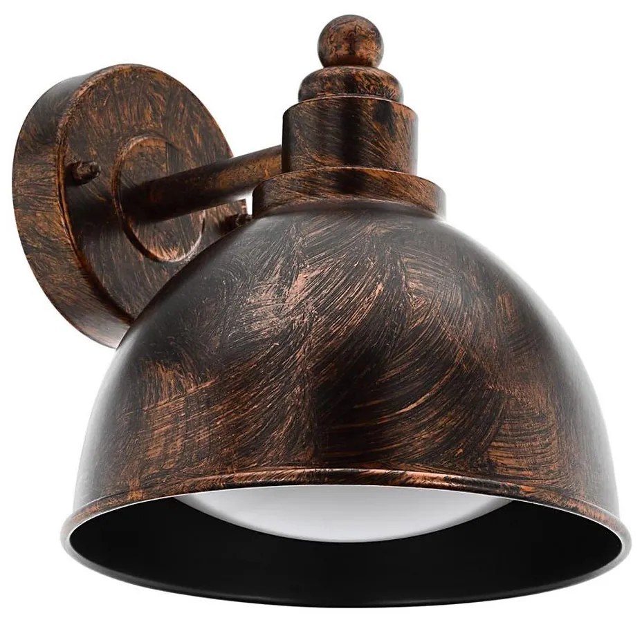 Eglo 33144 - Vonkajšie nástenné svietidlo AIROLA 1xE27/40W/230V IP44 bronz