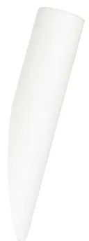 Moderná nástenná lampa biela - Slam