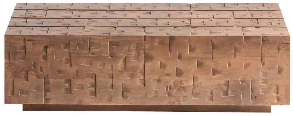 furniture-nabytek.cz - Masivní konferenční stolek Otara z mangového dřeva, lakovaný hnědý – 120x70 cm