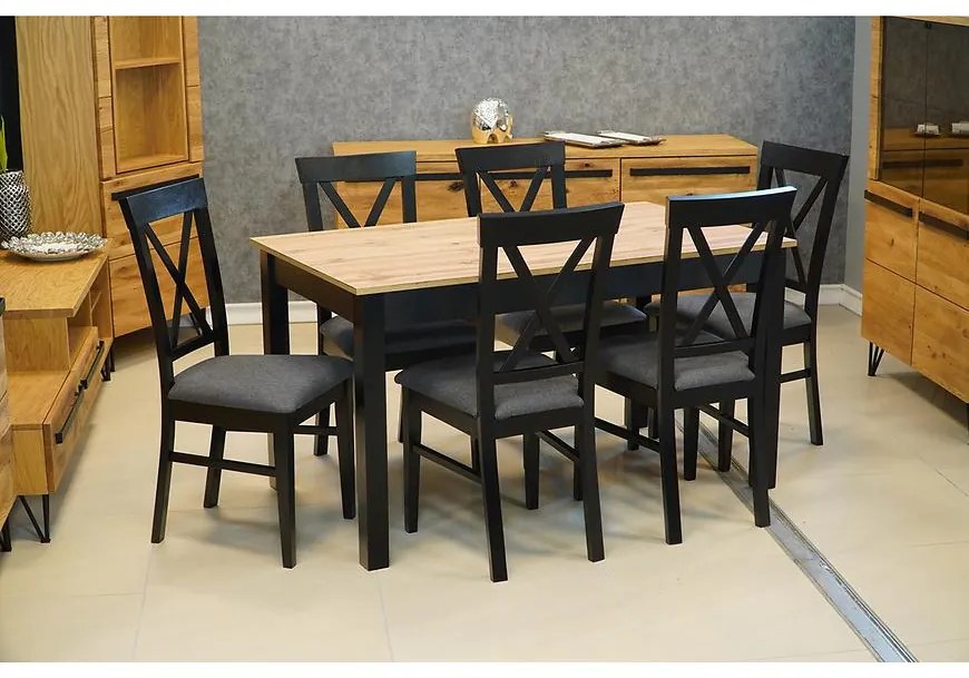 Jedálenská zostava Mediolan 1+6