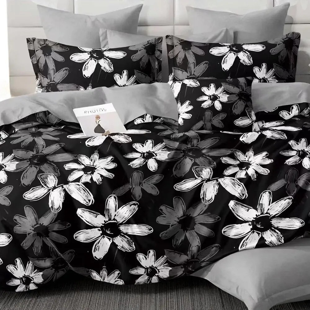 Obliečky NESTA FLOWERS 7-dielna sada 140x200 cm
