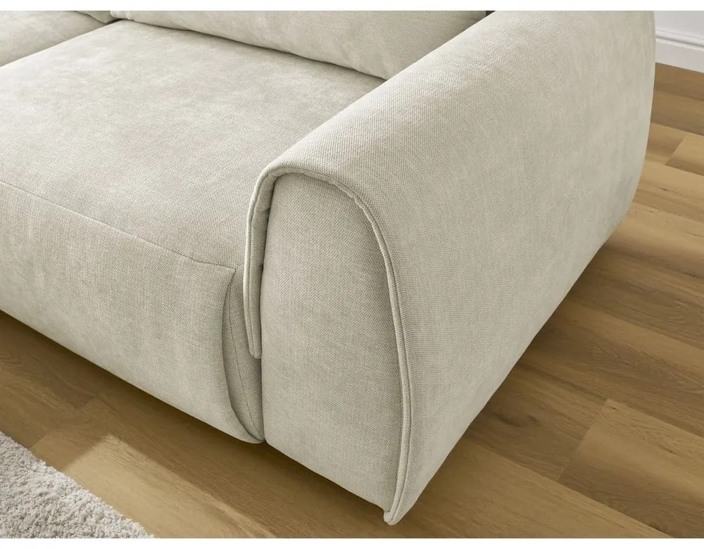 Béžová rohová pohovka Aden – Bobochic Paris