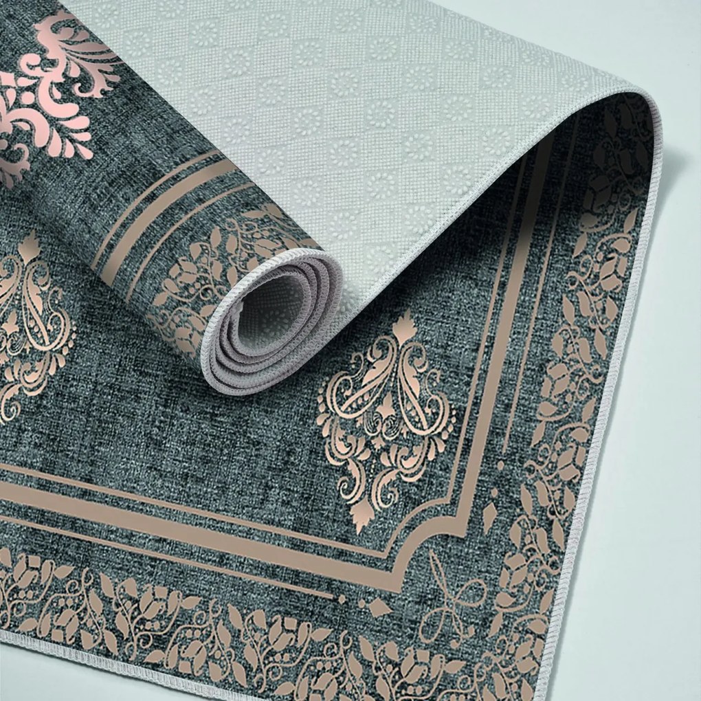 Sada 2 kusov kúpeľňových predložiek Mandalas zelená