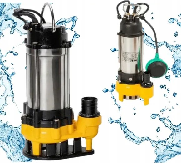 Ponorné Čerpadlo Do Žumpy Na Špinavú Vodu Wqf 180