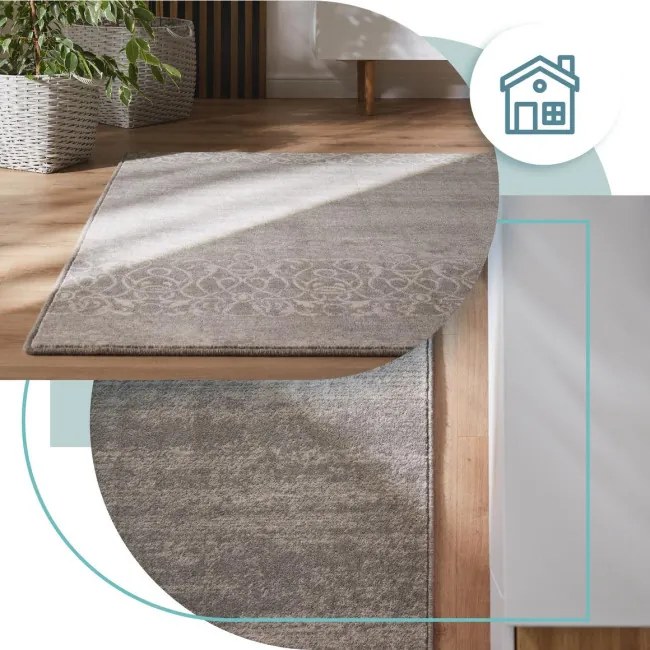 Koberec Agnella Isfahan M Ladan Antracyt